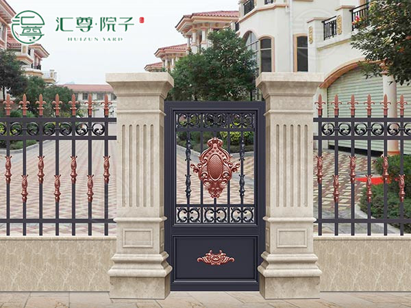 锦绣山河铝艺小门